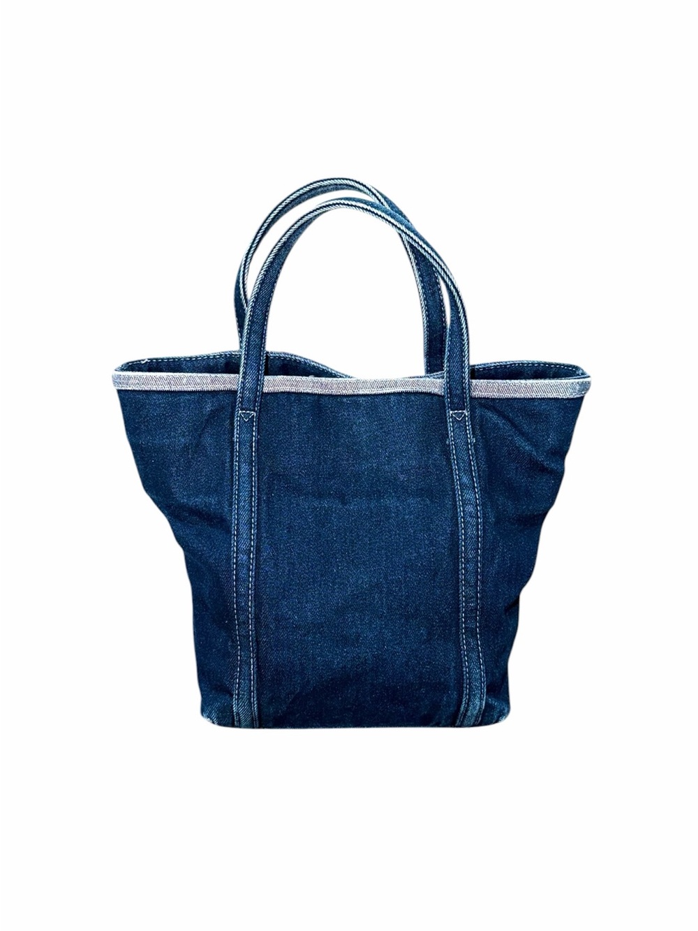 Vintage Brooks Brothers Women’s Denim Blue Small Tote Bag - Picture 4 of 5